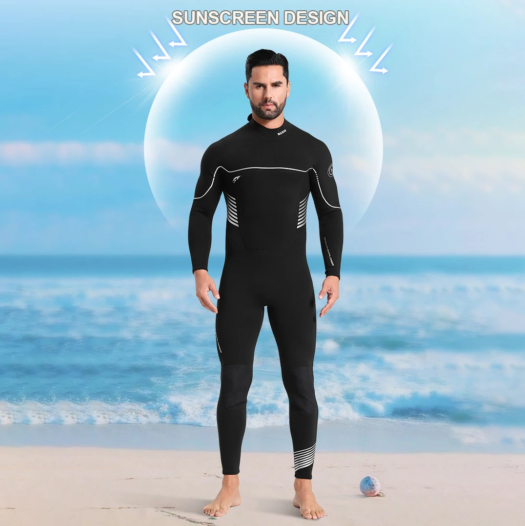 3/2MM Neoprene Wetsuit Surf Scuba Diving Suit Equipment Underwater Fishing Spearfishing Kitesurf Swimwear Wet Suit Equipment