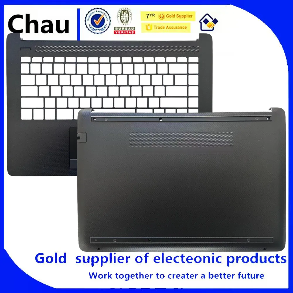 

Новый верхний корпус/крышка для ноутбуков Chau 14-CK, 14-CM, 14-DG, 14Q-CS, 240 G7 (пальмрест) / Нижний корпус