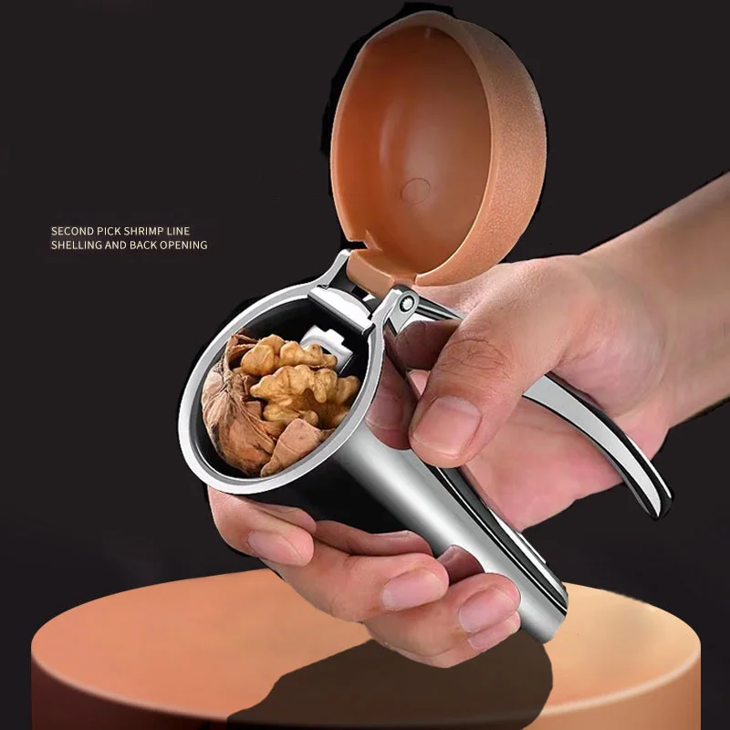 Special Tool for Cracking Nuts Nutcracker Hazelnut Shell Opener Nut Cracker Tool Home Peeled Walnuts Multifunctional Pliers Bar