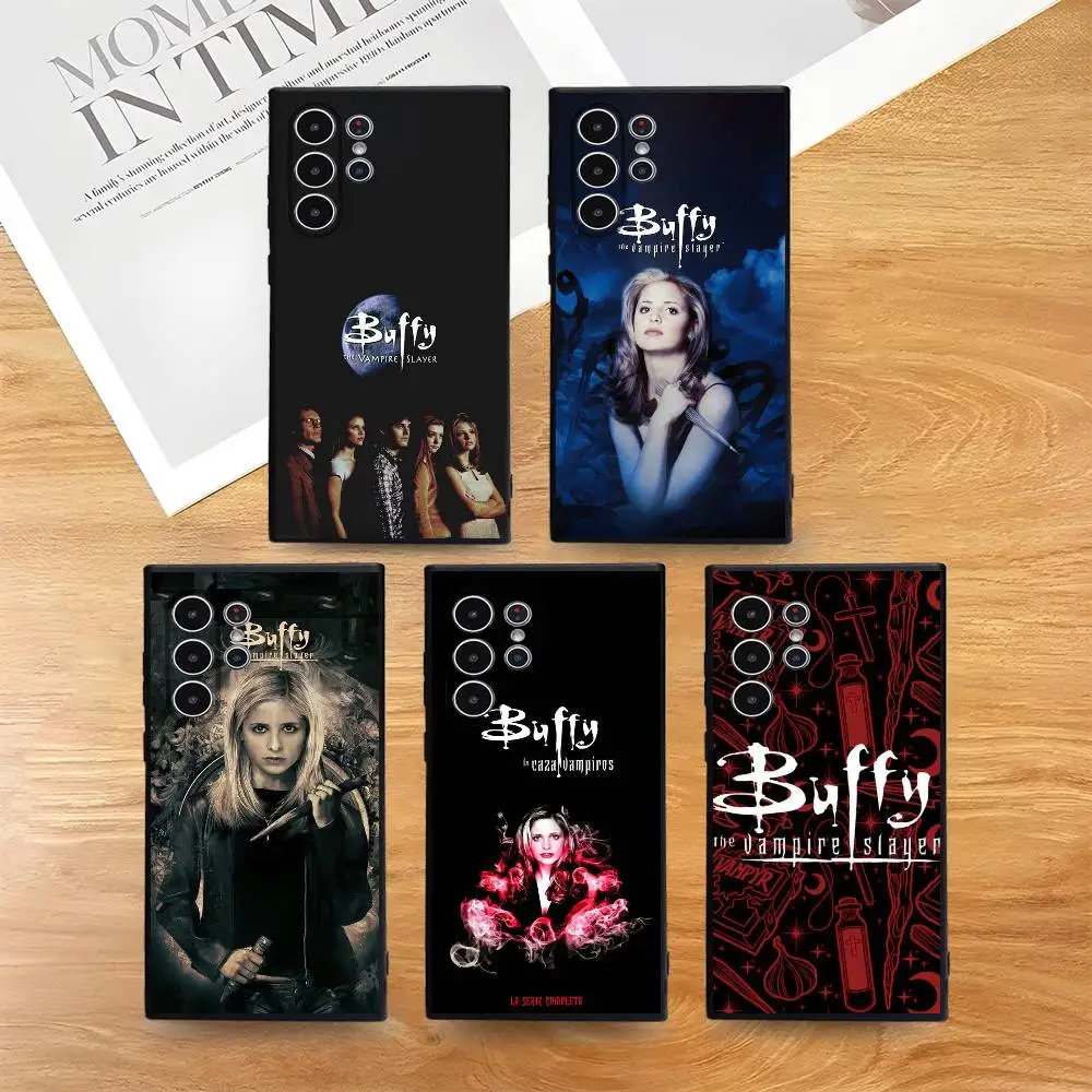 

B-Buffy The Vampire Slayer Phone Case Skin-Friendly Soft TPU Case Compatible With Samsung S21/S22/S23/S24/S25 FE/Plus/Ultra