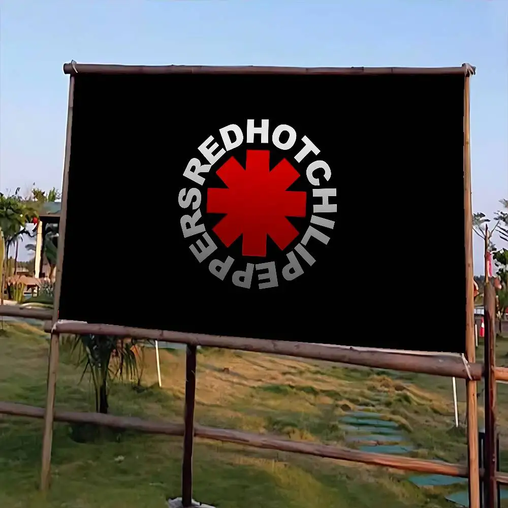 Funk Rock Band R-Red Hot Chili Peppers Printed Large Flag Art Science Fiction Room Home Decor Decor Banner