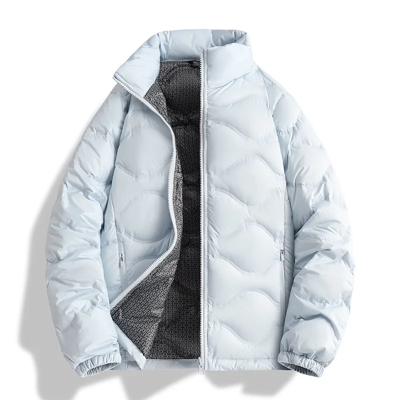 軽量ダウンジャケットメンズ秋冬新スタイルホワイトダックダウン暖かいアウターウェアカップルカジュアルトップ