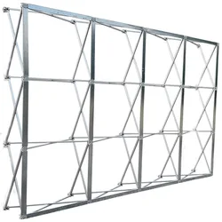 Aluminum Flower Wall Folding Stand Frame for Wedding Backdrops Straight Banner Exhibition Display Stand Trade Advertising Show