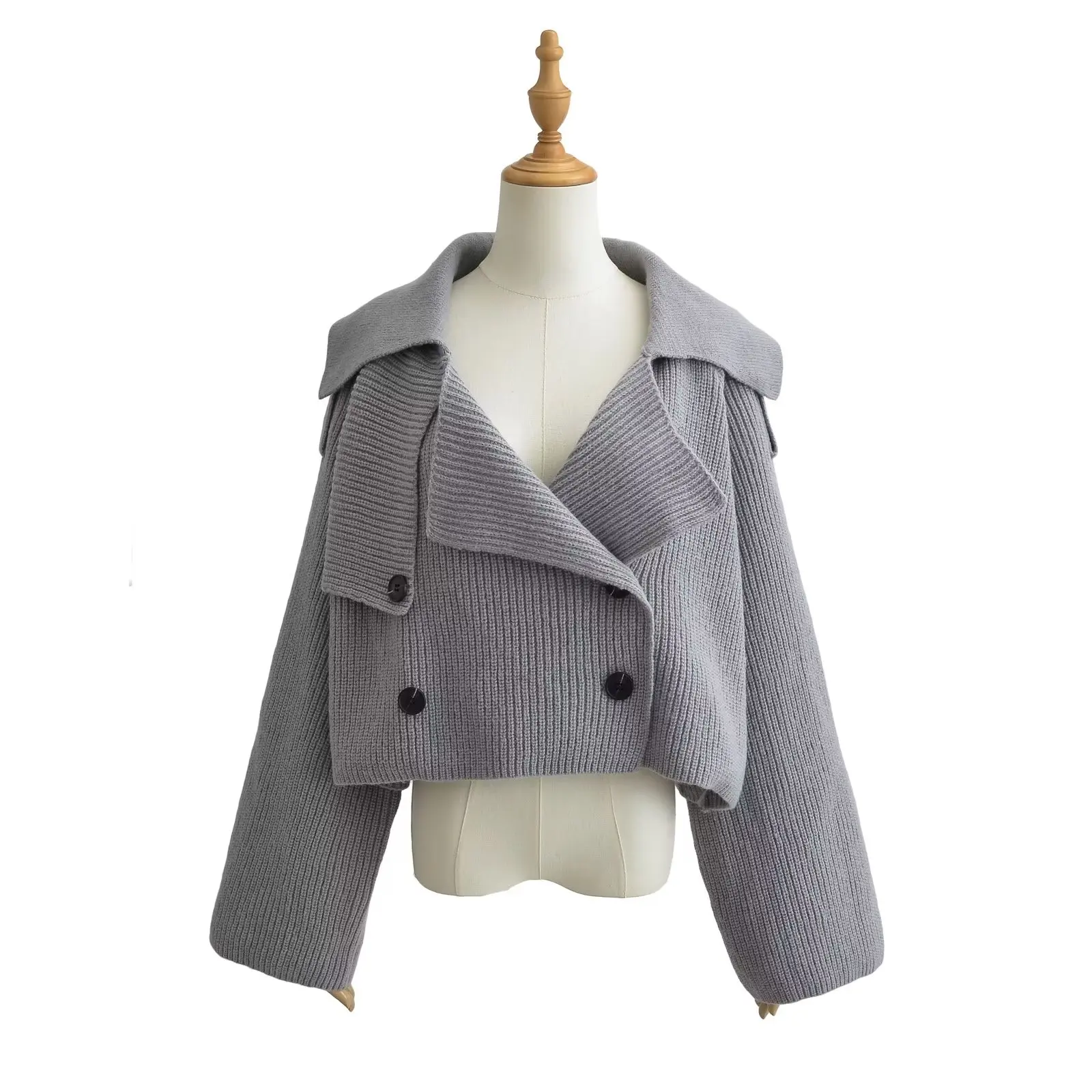 Thickened fashion cardigan jacket