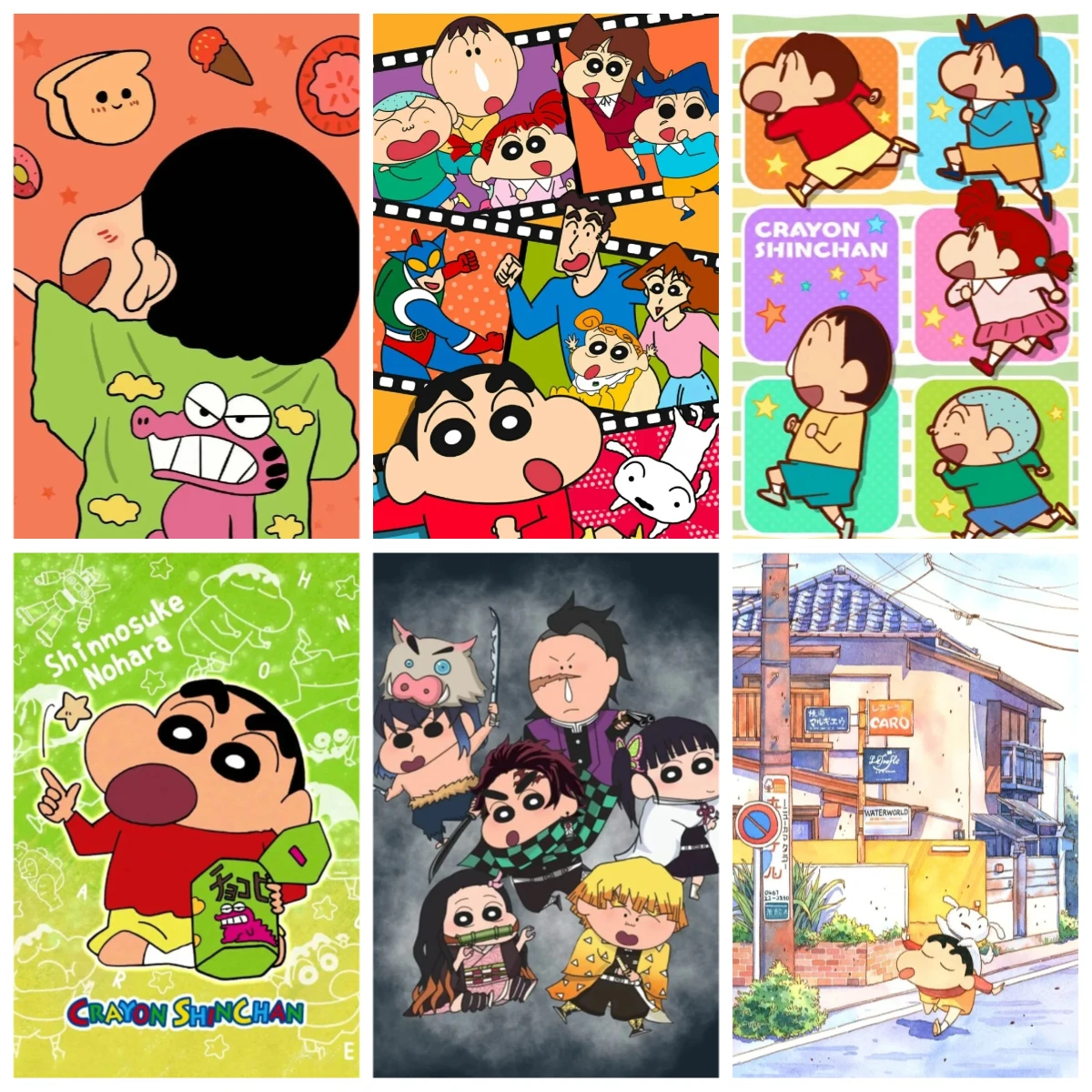 

1000 PCS Anime Crayons Shin Chan Jigsaw Puzzle Home Decor Adults Puzzle Games Family Fun Floor PuzzlesEducational Toys for Kids