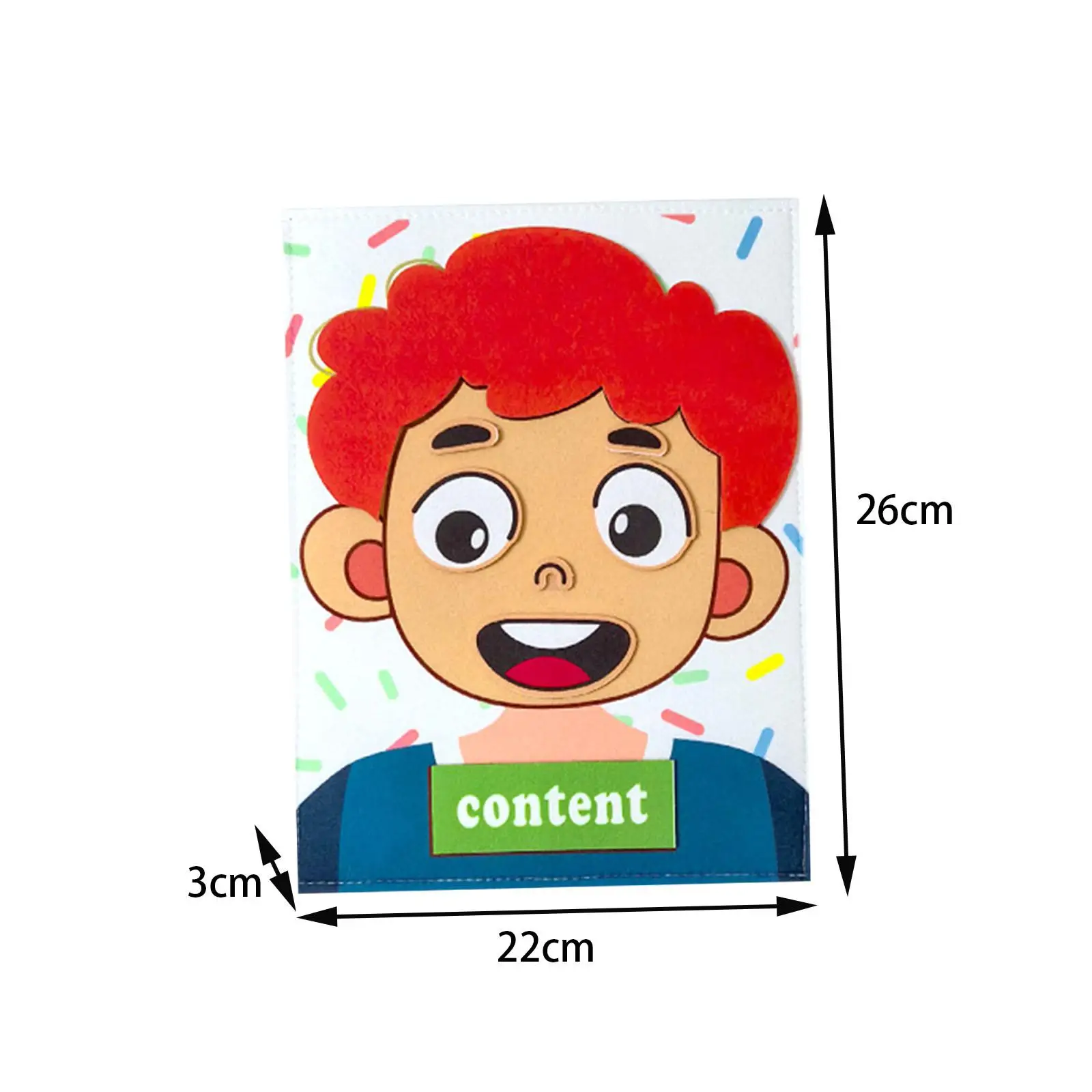 Emotion Exploration Toy: Creative Expression Stickers Set for Children