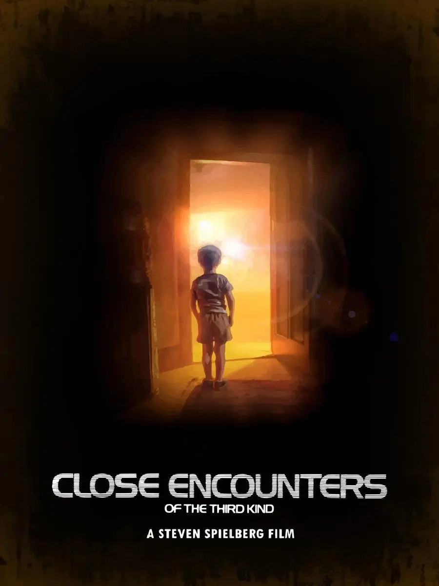 Close Encounters Poster Print  Mancave Collection  Unique Wall Decor for Interior Design  Ideal for Home Decor and Wall Art Enth