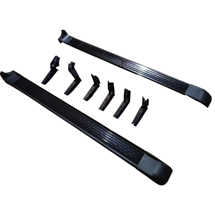 Side Step (Runnin boards) Aluminium Alloy for Toyota Land Cruiser 100 Stainless Steel Metal Stents+ABS. original model