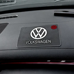 Car Dashboard Phone Glasses Non-Slip Silicone Pads Sticky Mat For Volkswagen VW GTI Golf Polo Tiguan Passat Sagitar Rline Tharu