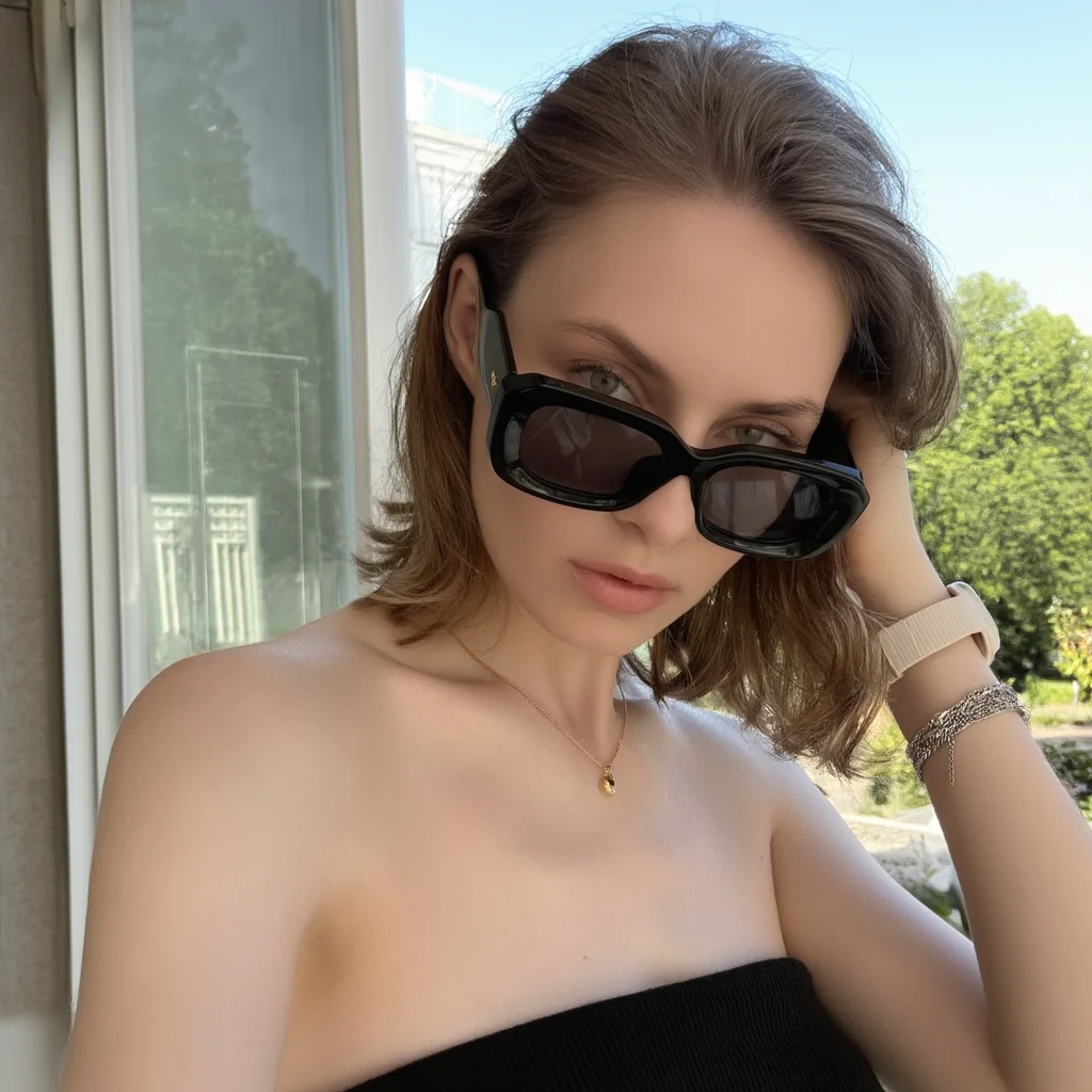 All-Match Square Sunglasses for Women & Men, UV400, Multi-Scenario Use, Various Colors