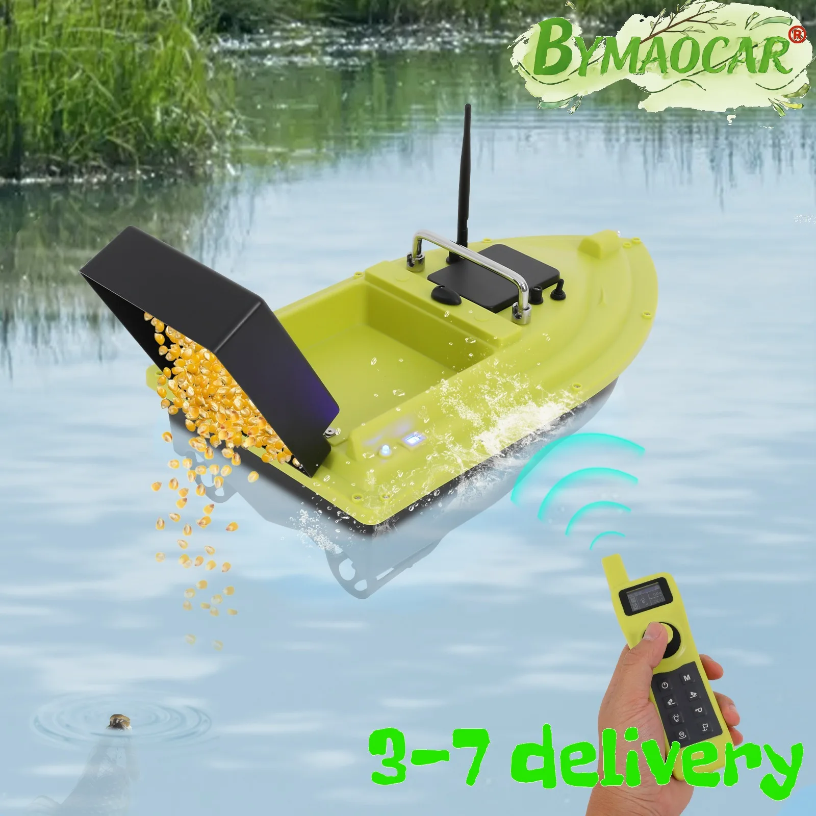 

Рыболовная лодка-приманка D36B, GPS-диспенсер с LED-навигационной подсветкой, пульт дистанционного управления для точного заброса, для ловли карпа, ночной рыбалки