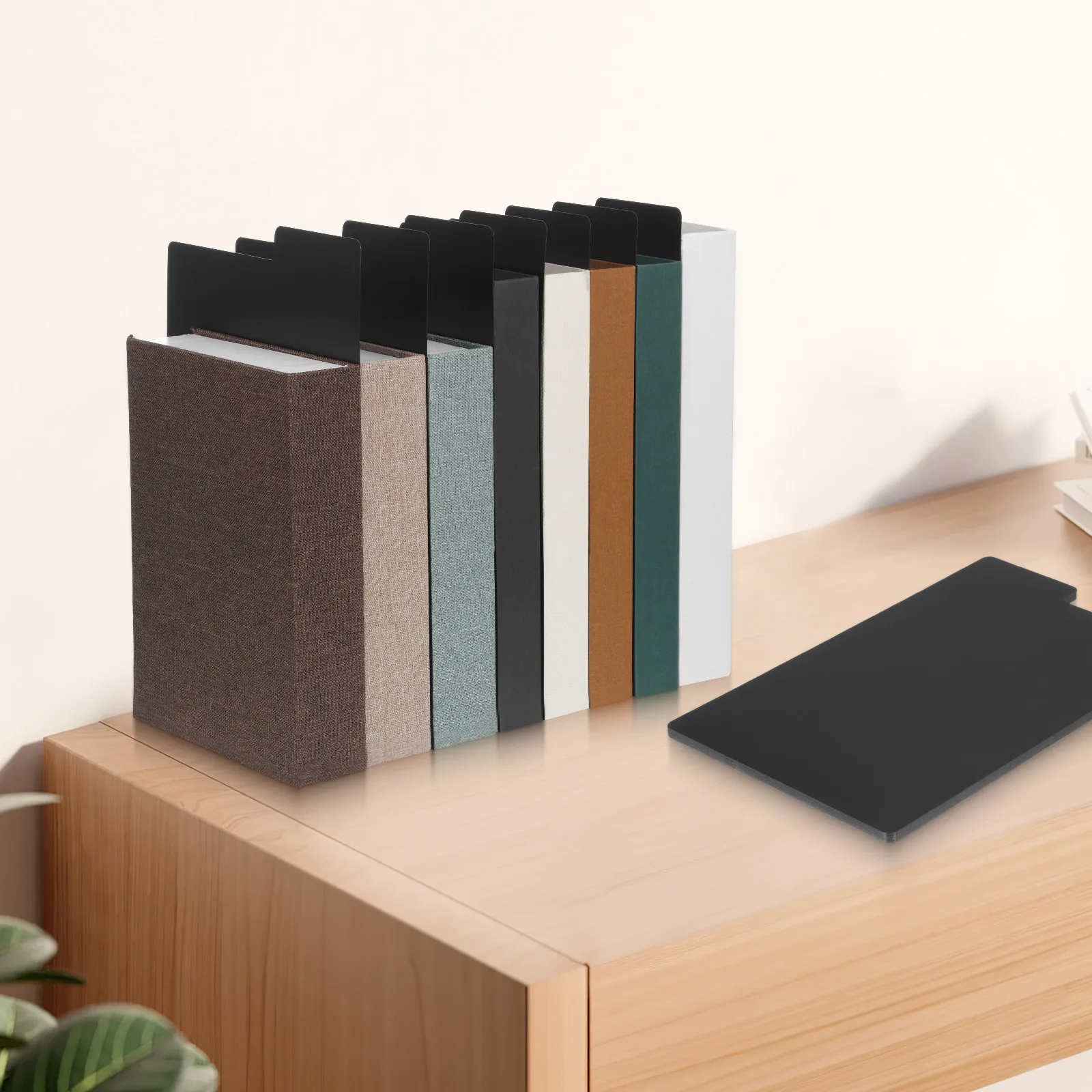

20Pcs Book Shelf Dividers Index Card Tabs Writable Vinyl Record Organizer Separator Album Sorting Card Dividers