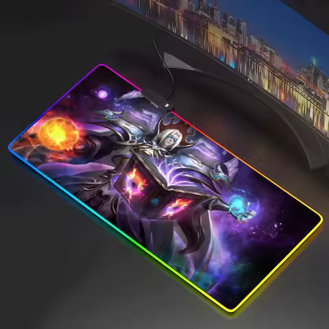 Dota 2 Anime Mouse Pad Mousepad Rgb Mouse 90x40cm Pad Gaming Backlight Pc Accessories Gamer Keyboard Backlit Mat Desk Protector