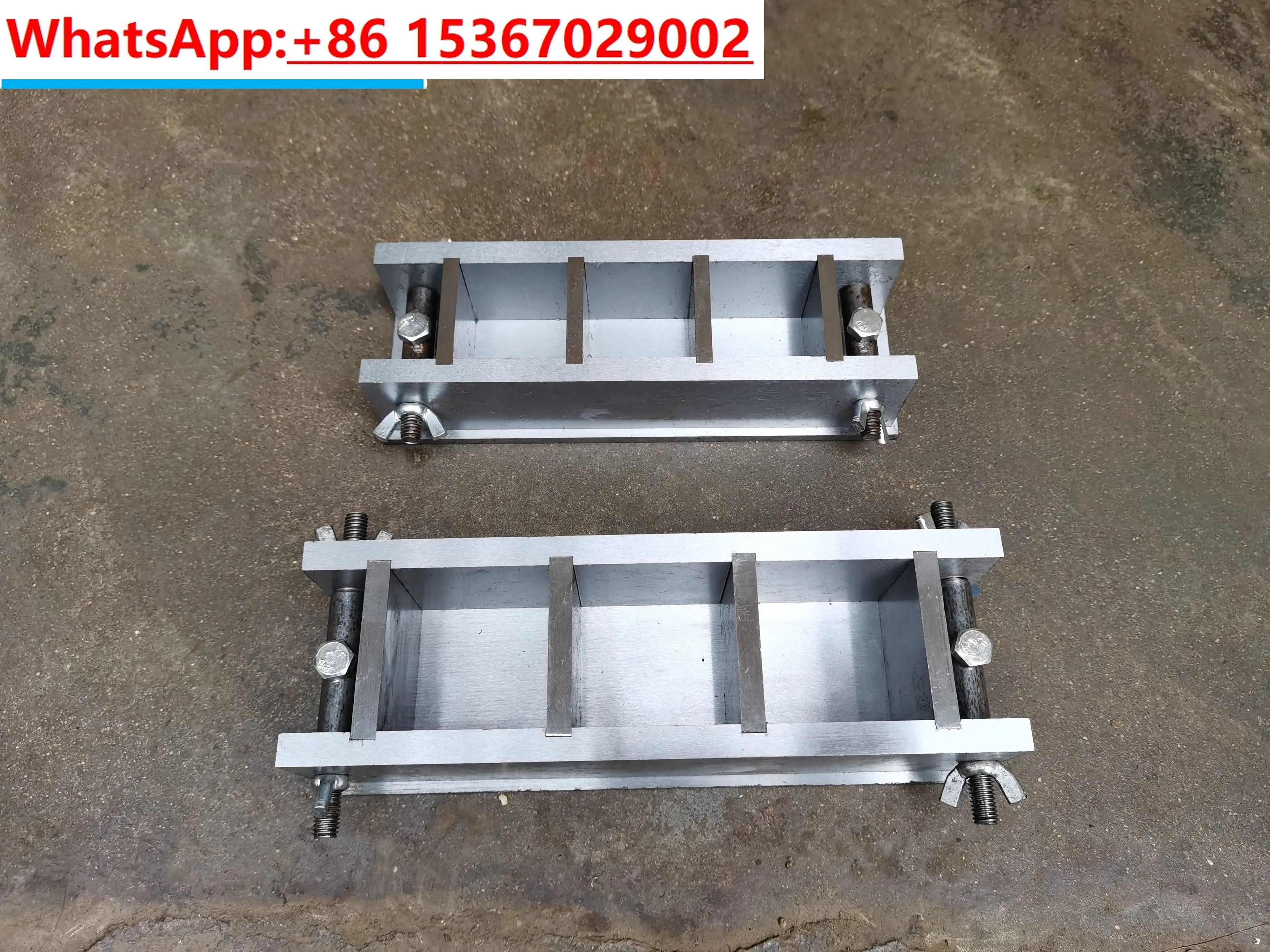 10/20/30/40/50 steel cement six link rapid test mold, 20 cubic meters, 30 detachable three link test block mold