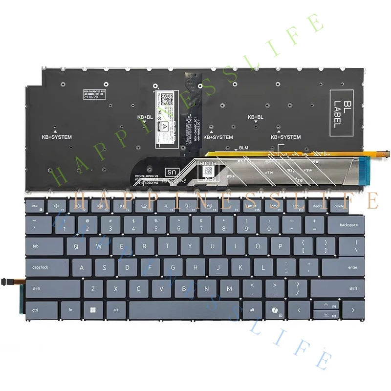 Y... New US Backlit Keyboard AI for Dell 14 Plus 2-in-1 DB04250 DB04255 P198G
