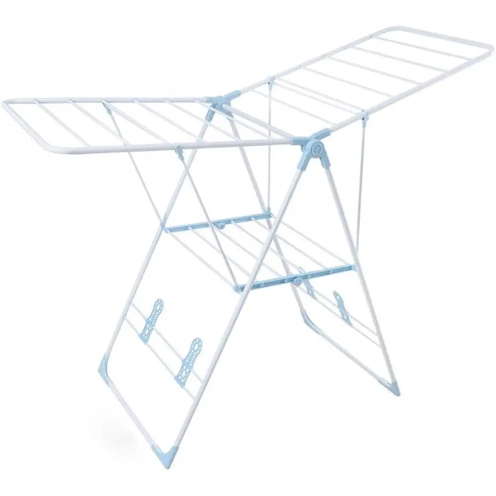 

Портативная сушилка для белья из АБС-пластика с крыльями - для использования в помещении и на улице, розово-красная