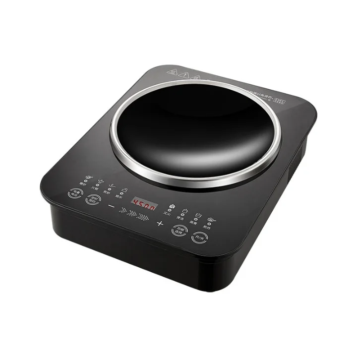 

High Quality Home Concave 4500W High Power Touch Screen Intelligent Multi-function Tabletop Induction Cooker