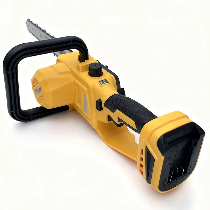Motosierra sin escobillas de 12 pulgadas con engrasador automático, sierra eléctrica inalámbrica para corte y registro de árboles, corte de madera compatible con Dewalt