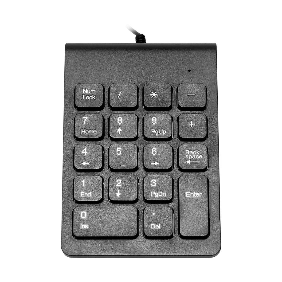 Mini USB Wired Numeric Keypad Numpad 18 Keys Digital Keyboard for Accounting Teller Laptop Windows Android Notebook Tablets PC (