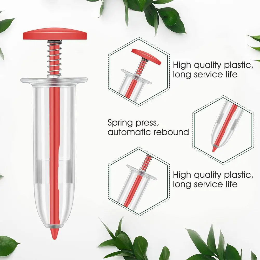 1/3PCS Manual Seed Dispenser Precision Hand Seeder Sower Tool For Small Seeds Mini Gardening Planter For Indoor Sowing Tool