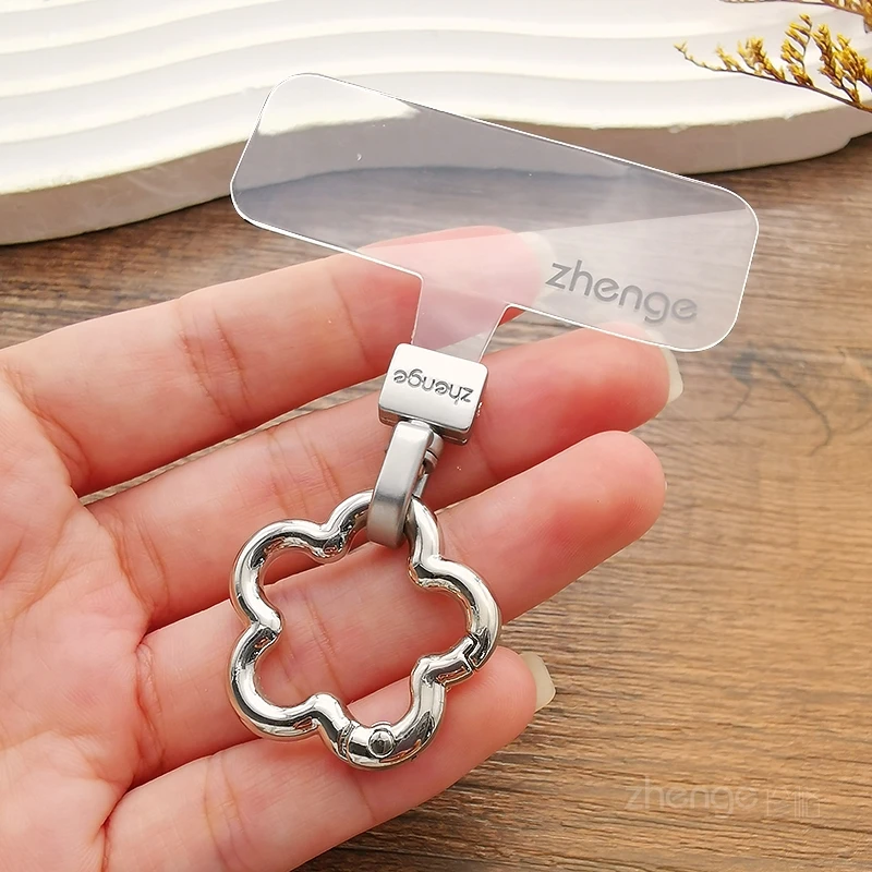 Handy-Lanyard-Clip, transparent, dünne Dichtung, Handy-Kettenverbindung, Aufkleber, Anhänger, universelles neues Produkt