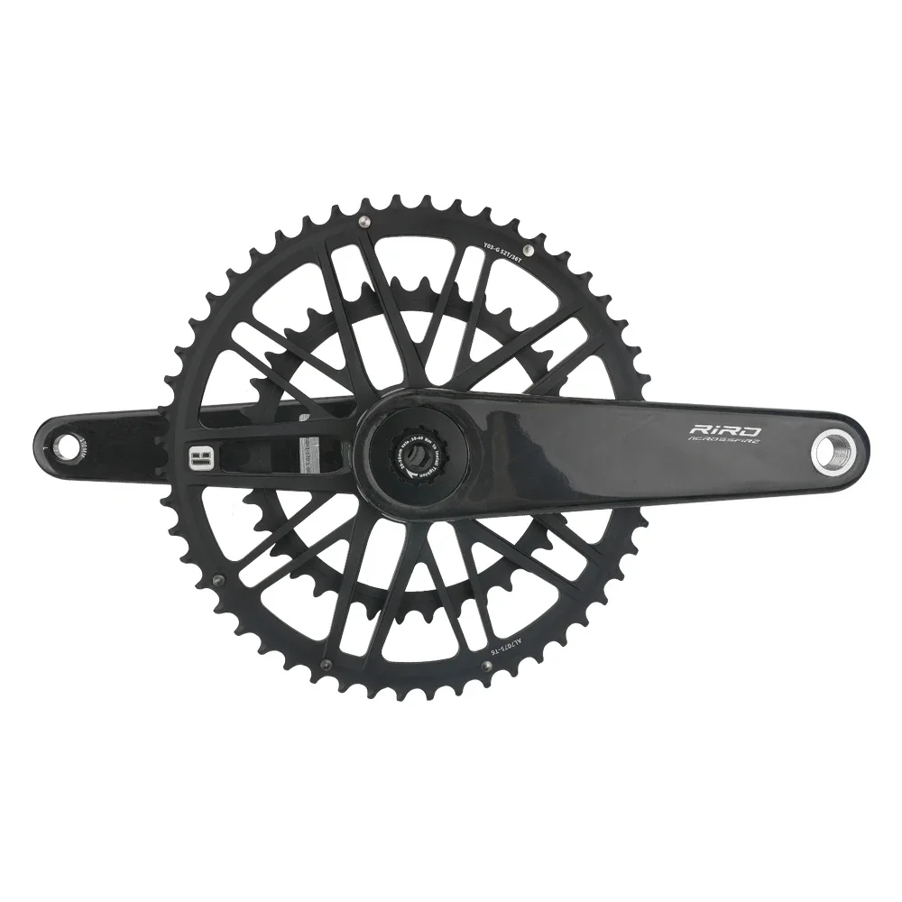 AliExpress riro RIRO Carbon Fiber Road Crankset 29MM 50-34/52-36/53-39T Compatible with 11/12 Speed Shimano Direct Mount /110/130BCD Chainrings