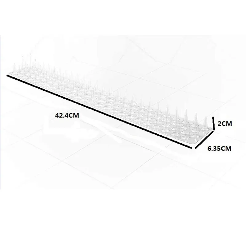1x ogrodzenia ścienne kolce kot zwierząt odstraszający plastikowe anty gołębi odstraszający dla ogrodzeń ogrodowych Invader ptak Spike odstraszacz