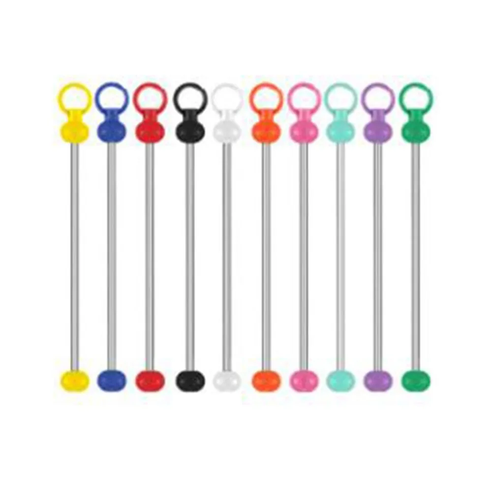 update. 32pcs Beadable Keychains Bulk Kit, DIY Random Color Apple-Shaped Keychain Bead Rod Set, Cute Chain Bars for Craft Gift