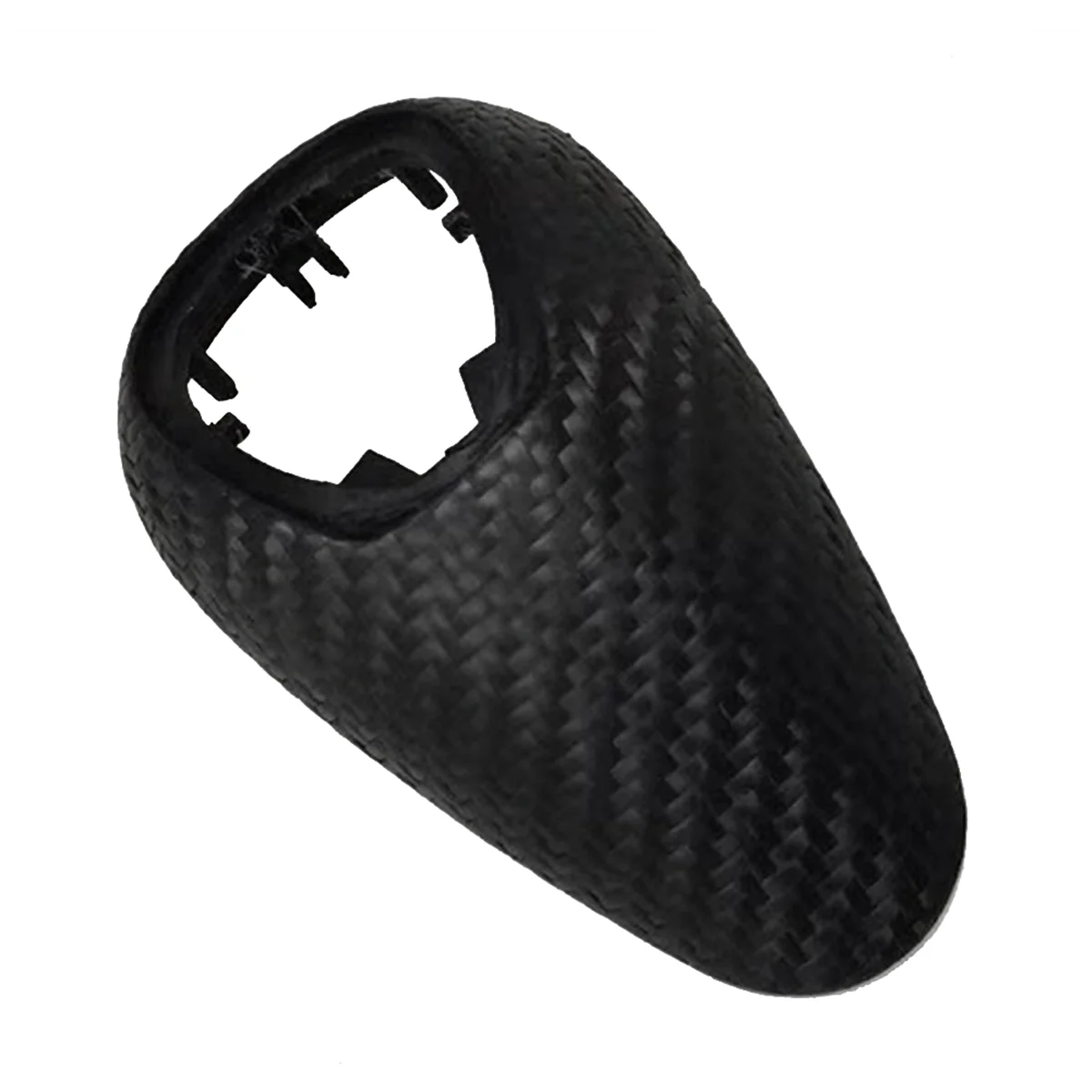 BB NNR-Car Shift Knob Cover Trim for M2 F87 M3 F80 F82 F83 M5 F10 Woven Carbon Fiber