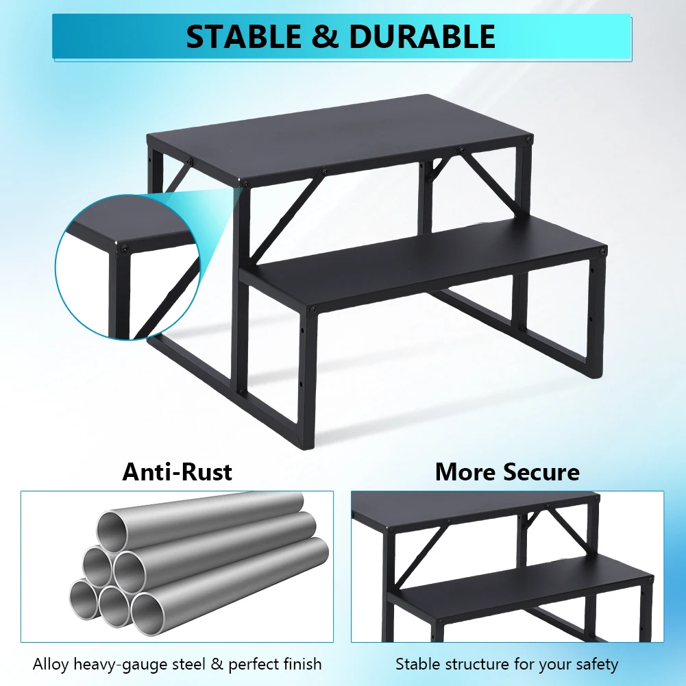 RV 2 ขั้นตอนพร้อมราวจับ, อ่างน้ําร้อนขั้นตอนโลหะ, บันไดแบบพกพาขั้นตอนสําหรับ RV, บันไดบ้านเคลื่อนที่, สระว่ายน้ําสําหรับในร่มกลางแจ้ง