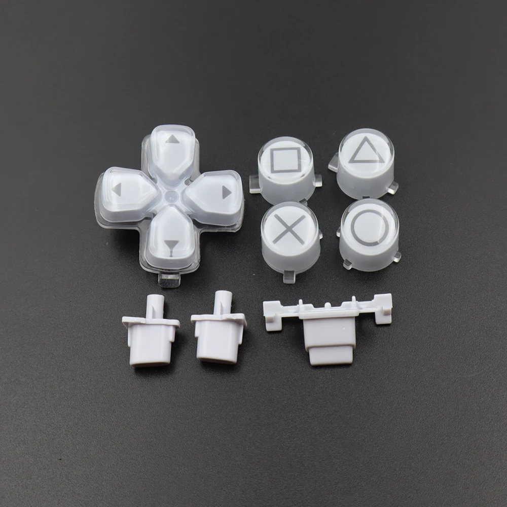 لخيار PS5 V1 V2 V3 ومشاركة أزرار استبدال Dpad وABXY هلام زر الزناد مفتاح إصلاح أجزاء لوحدة تحكم PS5