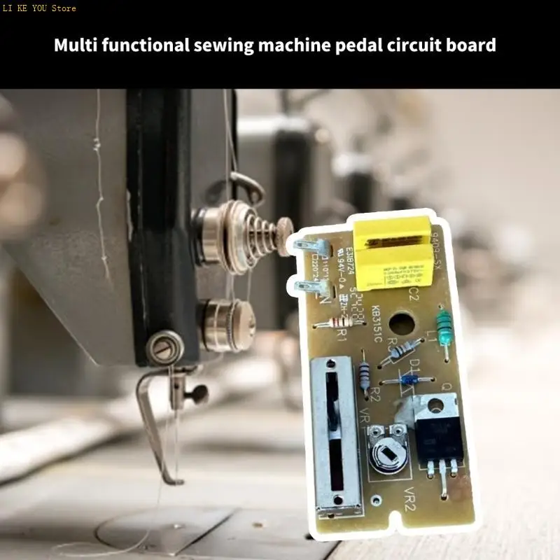 W3je Pedal Circuit Board Ersatznäht Foot Controller Leiterplatte 220 V