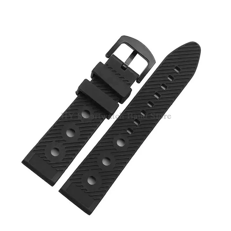 22mm Strap for Breitling Avenger Waterproof Strap Silicone Wrist Band Replacement Men Women Sport Bracelet for Seiko for Omega