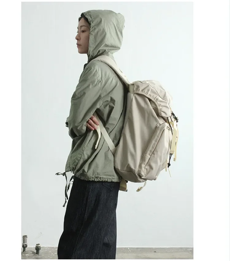 Causal Nylon American Style Unisex Backpack Fashion Laptop Outdoor Travel Camping Backpack for Women and Men School Backpack