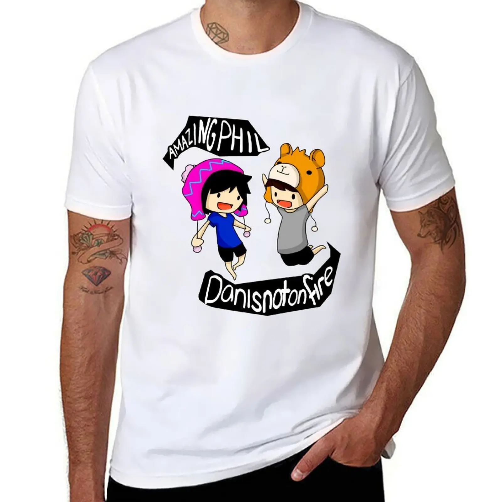 

Dan And Phil$ 1 T-Shirt funny t shirts man t shirt man designer T-Shirt