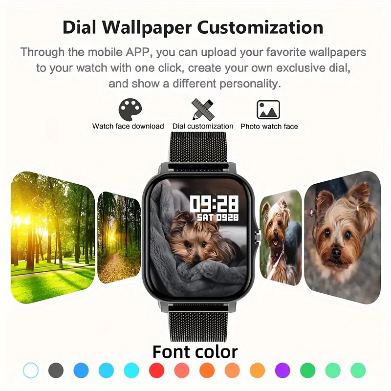 Xiaomi Hot Selling New Smart Watch for Men Women Newest Sport SmartWatch Faces Bluetooth Call Sports Fitness Phones Android iOS