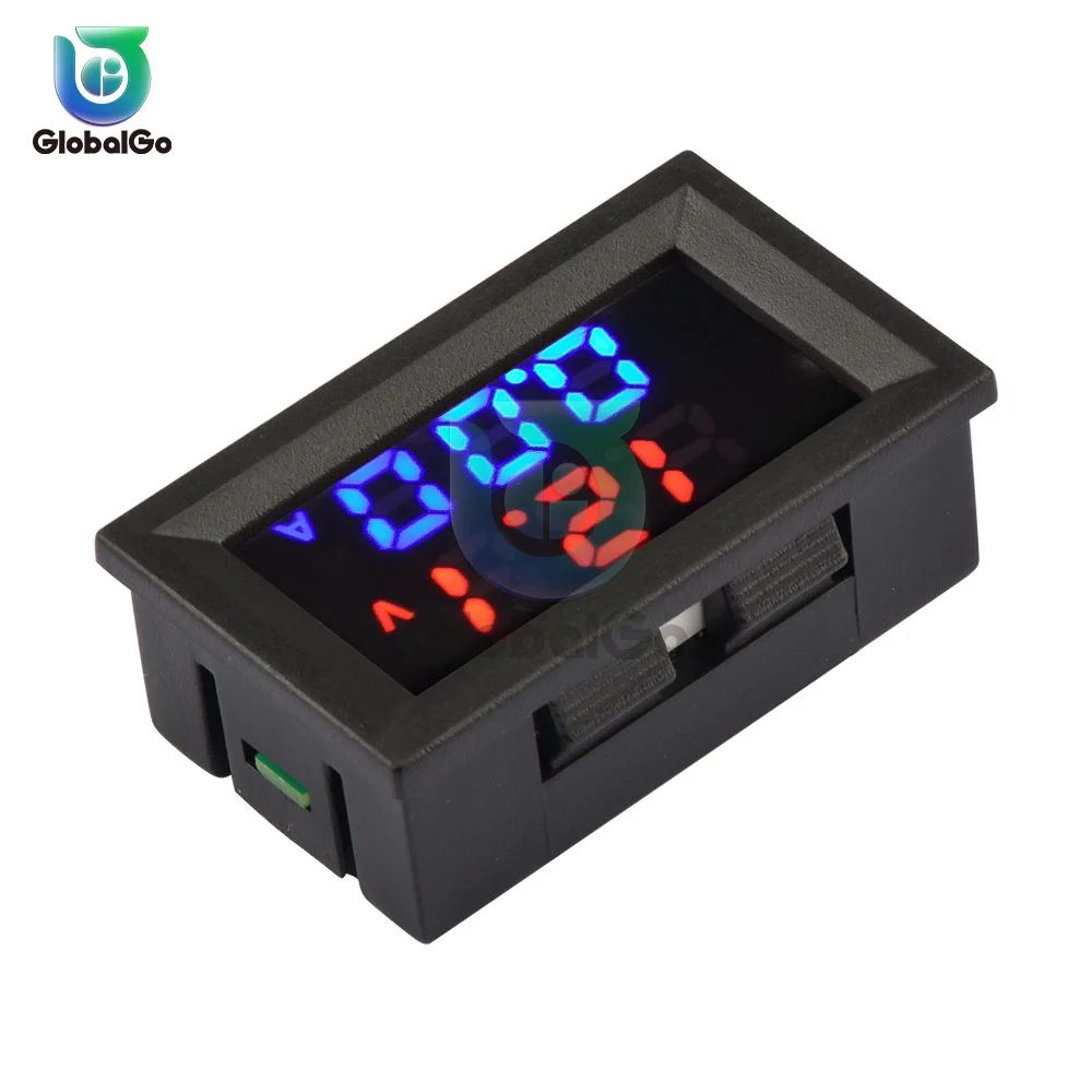 M520 DC 5-30V Voltage Current Power Meter 10A Measuring 0-100V Power Supply Voltage Current Power Meter with load line