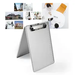 Stationery Paper Ticket Storage Aluminum Alloy A5 File Folder Clipboard Writing Pads A4 Document Holder Writing Board Clip