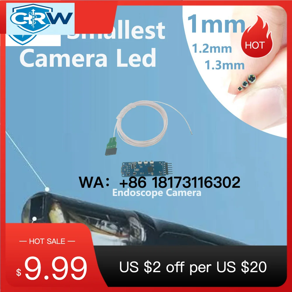 CRW Ailbaba Number One Ojos Lens  0.65mm 4MP 30 FPS 120 FOV Mini USB Medical OCHTA10    Module  Tiny  1mm
