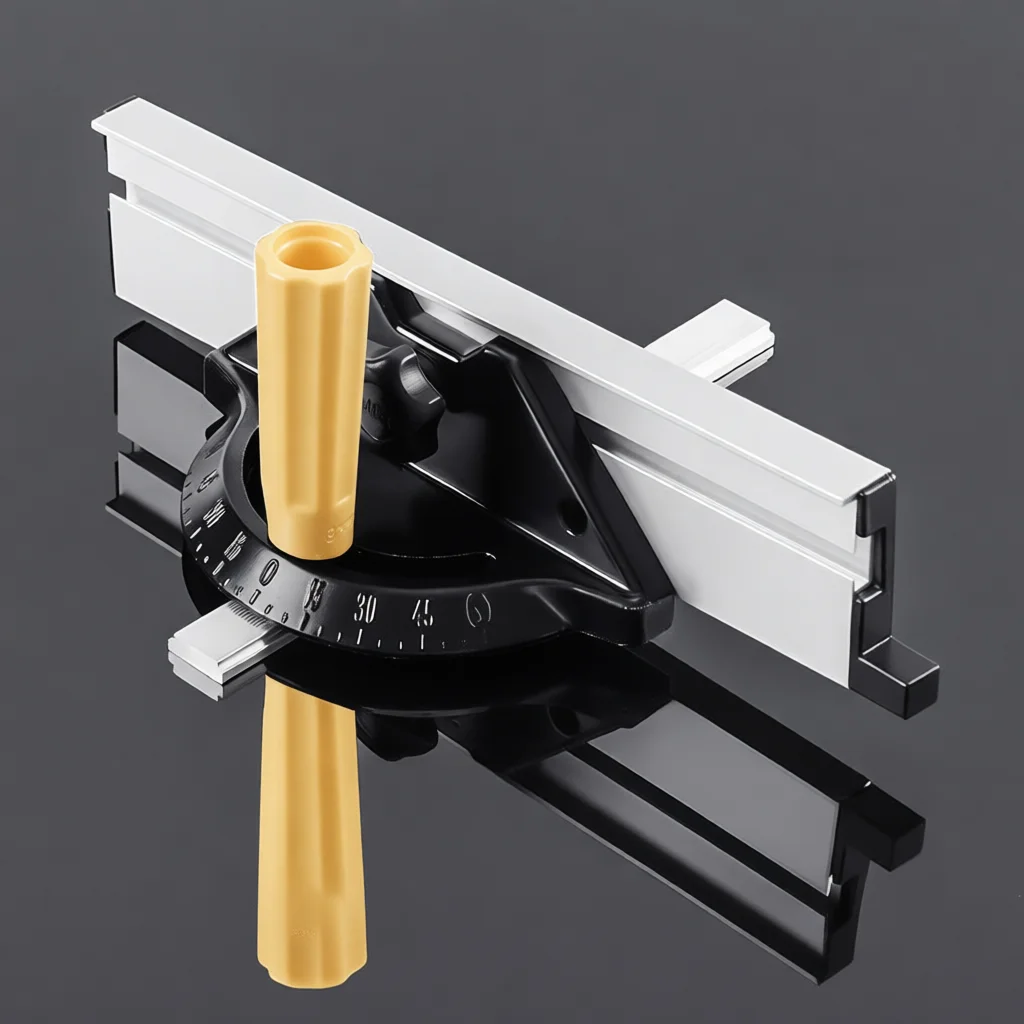 Adjustable Woodworking Miter Gauge Angle Guide For Table Saw Inverted Saws Band Saws Carpentry Precision Measuring