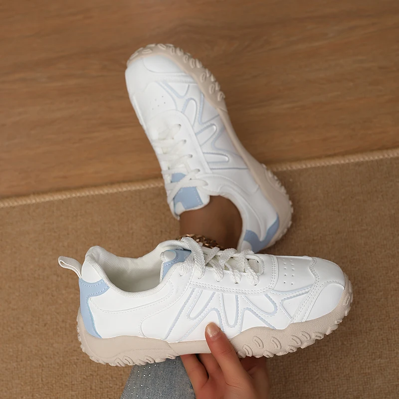 

Trending 2025 Women's German Army Trainers, Retro Minimalist Breathable Sneakers, Comfortable Lace-Up Soft Sole for Daily Wear