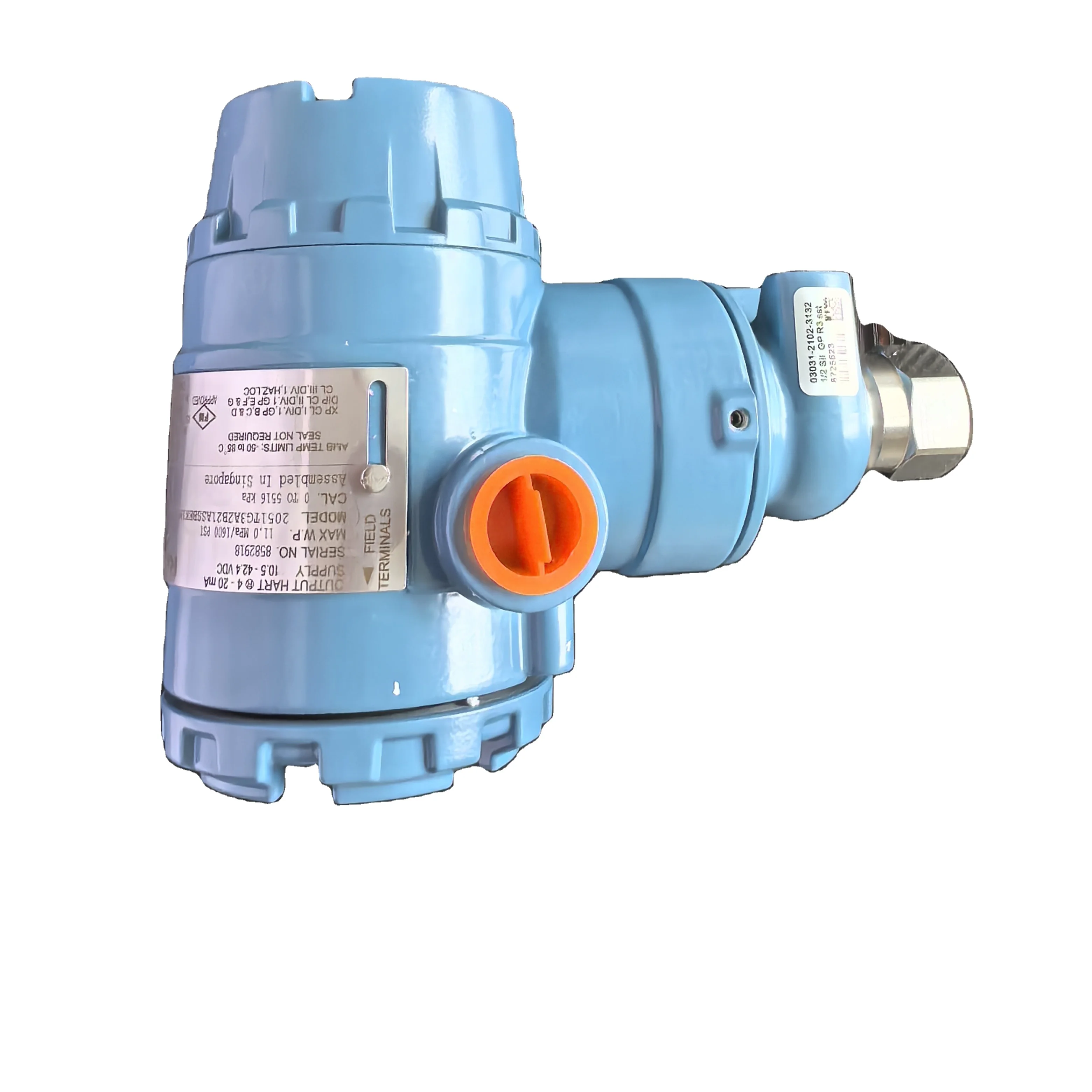 

Rosemounts Emerson 2051TG In-line Differential Pressure Transmitter 4-20Ma Hart 2051TG3A2B21ASSBEK1M5QT