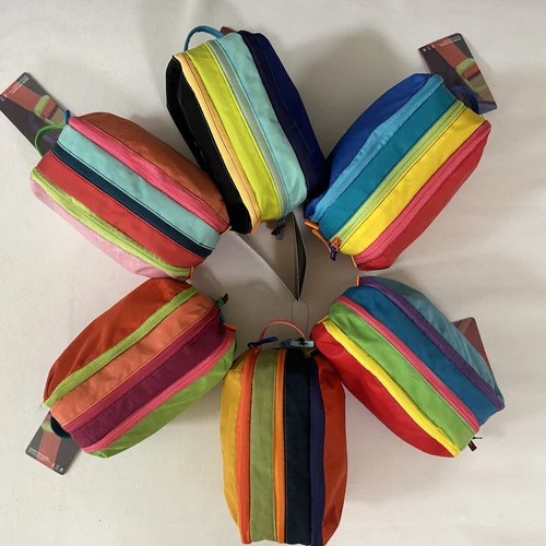 Imagen 2 del producto 2025 Y2K Cotopa 4L bolsa de maquillaje viaje al aire libre moda y protección del medio ambiente empalme Color dopamina Washbag bolso