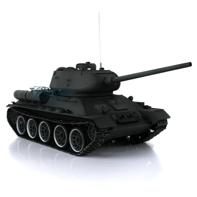 Kamera FPV HENG LONG 1/16 7.0 T34-85 zbiornik RC 3909 360 ° wieżyczka metalowa tuleja odrzutowa stalowa skrzynia biegów Idler podczerwieni TH17787