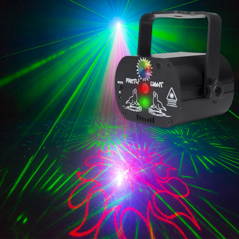 

Wuzstar LED Vibe Maker Party Light Dynamic Colorful Stage Light Music Activated Ambient Light for Private Home Club Indoor Decor