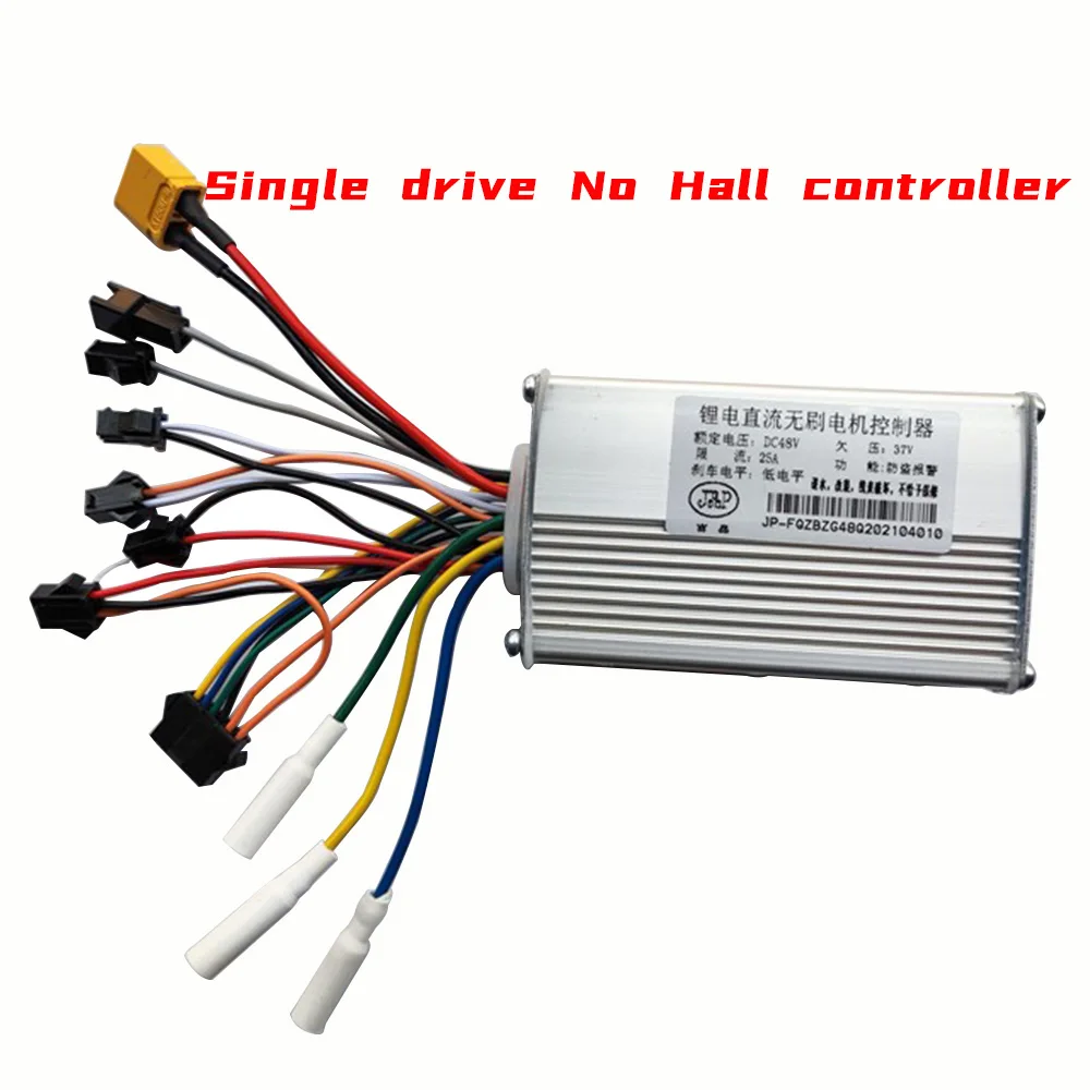 JIPIN Brushless Controller 48V 25A 500W Motor Starter JP LCD Display Throttle Switch for Zero 8 Electric Scooter Accessories