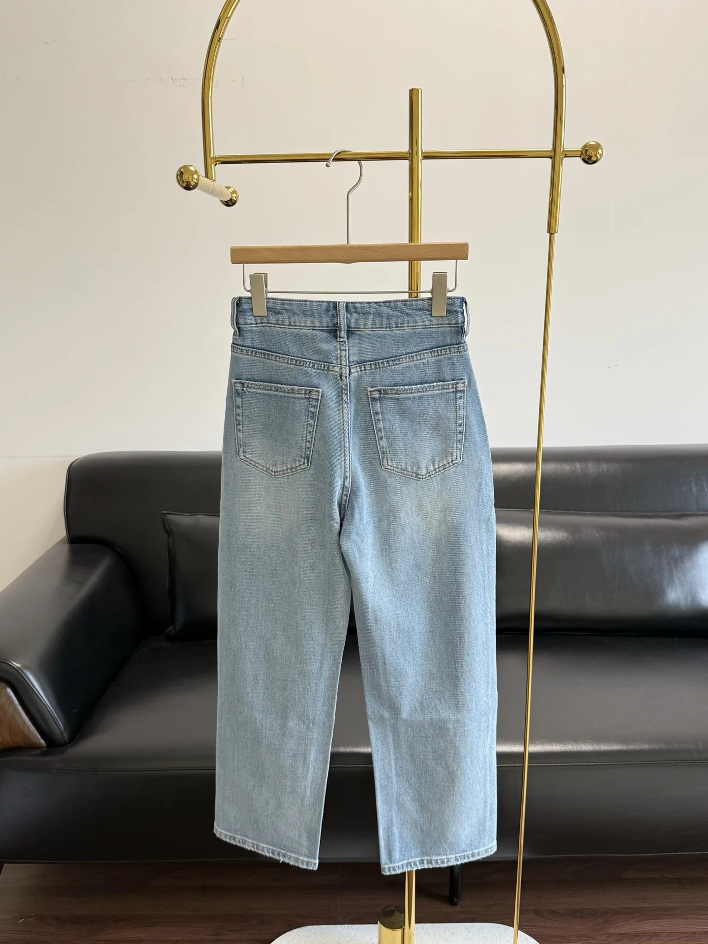 2026 Spring/Summer New High-Quality Fashionable Casual Loose Wide-Leg Regular Style Jeans For Women