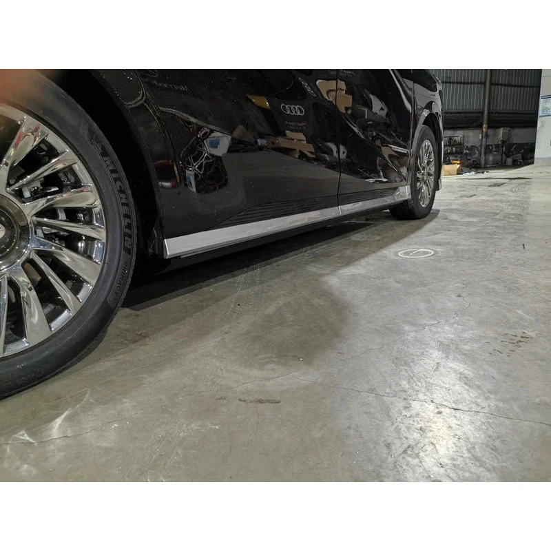 لوحات تشغيل بدواسة القدم الجانبية WJ مع ضوء الرموش LED موديلات 2025 سنة لمنع الركوب خطوة جانبية لـ GAC Trumpchi M8 Master #2