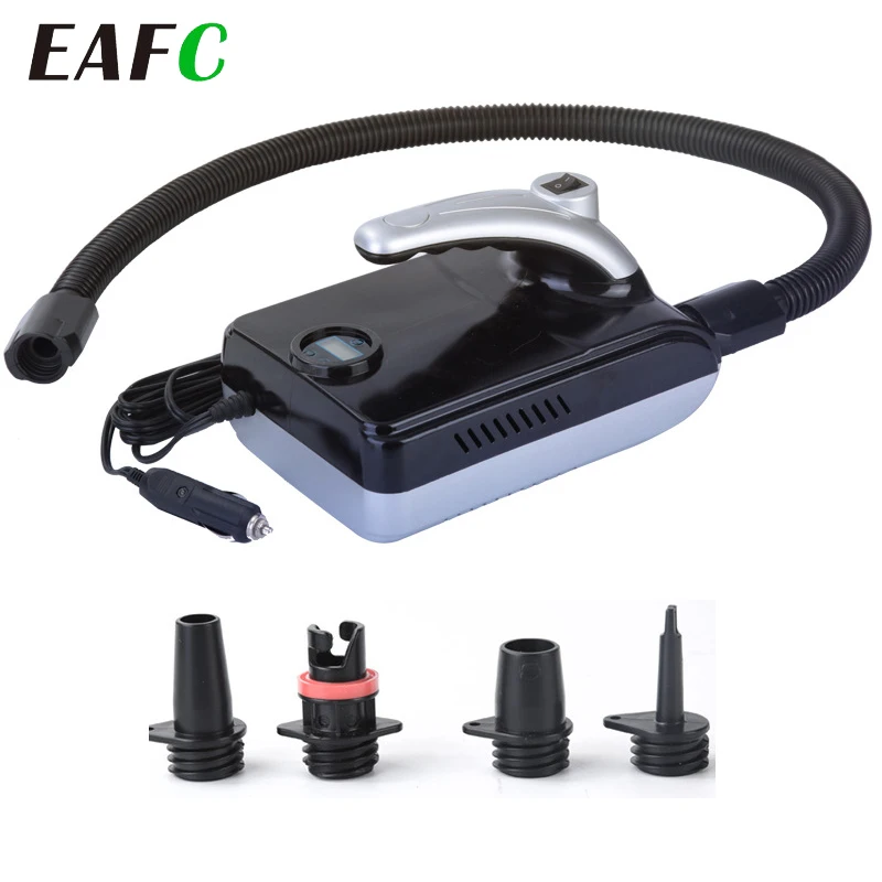 20PSI SUP Electric Boat Air Pump Surfboard Paddle Compressor High Pressure Car Tire Tyre Inflator Surfing Board Mattress