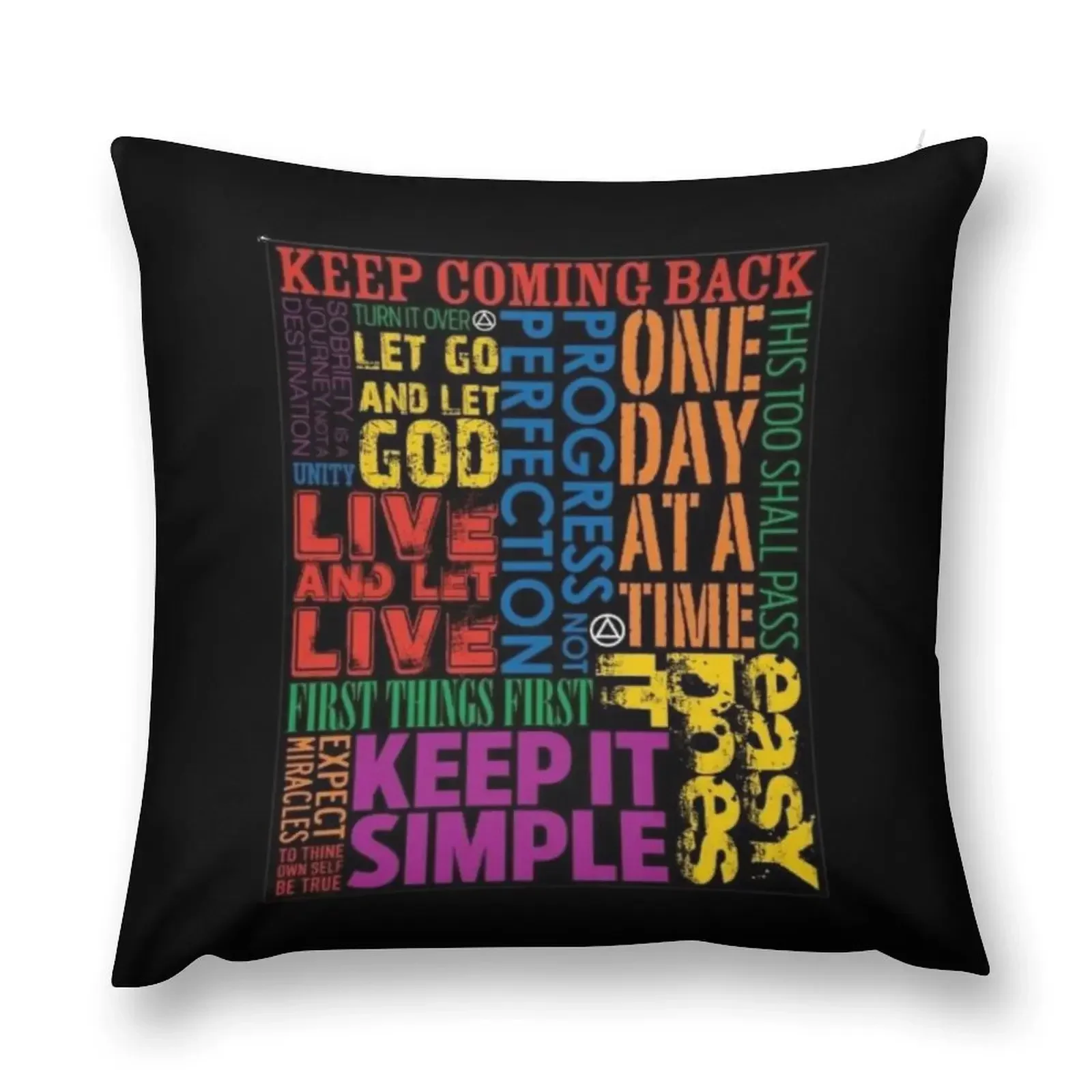 

aa slogan Throw Pillow bed pillows Sofa Cushions Covers Sofa Decorative Covers Decorative Cushion Cover pillow